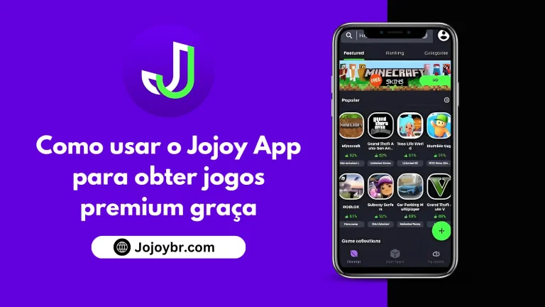 Como usar Jojoy App para obter jogos premium de graça